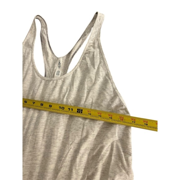 NEW Lululemon Size 12 Om Racer Back Top Tank Khaki Active Workout - Picture 4 of 7